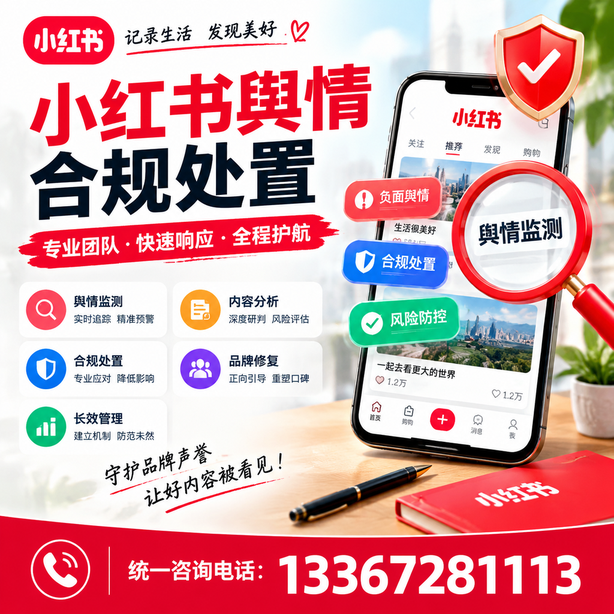 定西小红书舆情合规处置